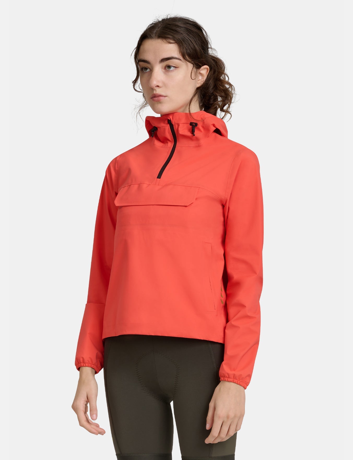 Anorak femme Alt_Road - Rouge Mars