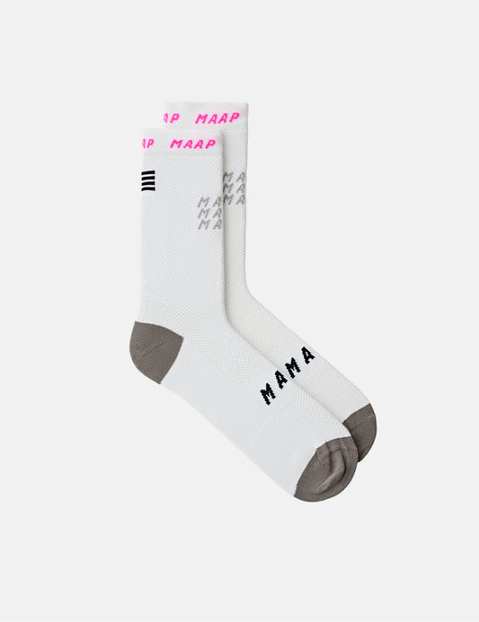 Eclipse Socks - White/Morel