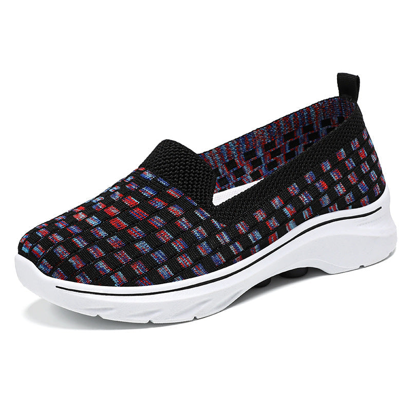 🔥Letzter Tag Promotion 50% Rabatt - Super bequeme atmungsaktive weiche Sohle orthopädische Walkingschuhe für Damen