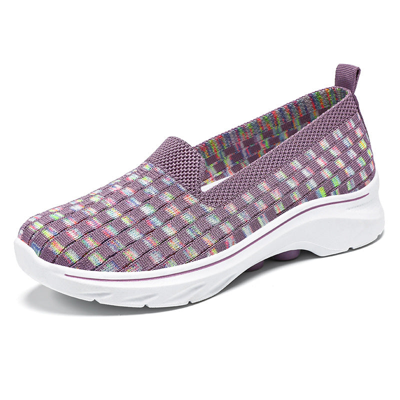 🔥Letzter Tag Promotion 50% Rabatt - Super bequeme atmungsaktive weiche Sohle orthopädische Walkingschuhe für Damen