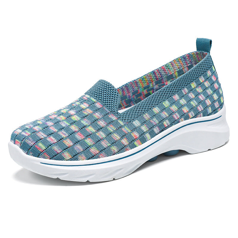 🔥Letzter Tag Promotion 50% Rabatt - Super bequeme atmungsaktive weiche Sohle orthopädische Walkingschuhe für Damen