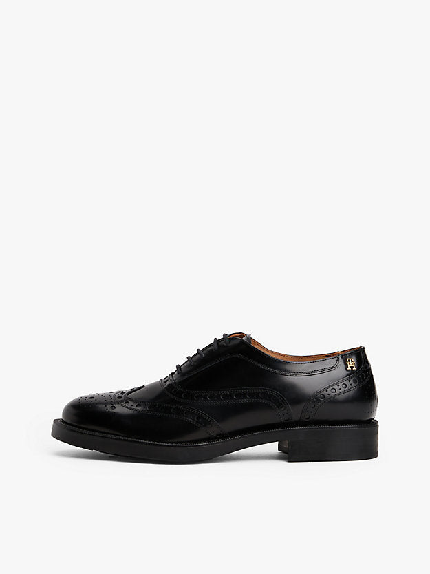 Leather Brogue Oxford Shoes
