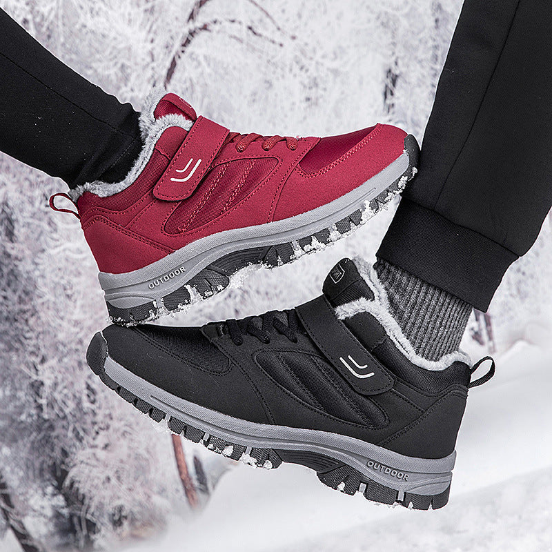 Bottines antidérapantes en cuir Snowy Villia