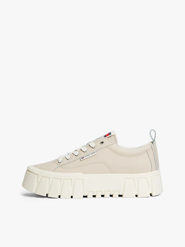 Cleat Platform Trainers WiLeather