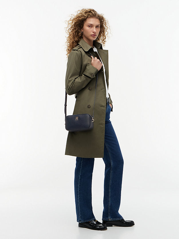 Emblem Crossbody Camera Bag