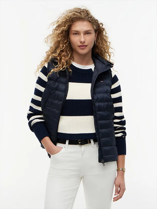 Down-Filled Quilted Vest