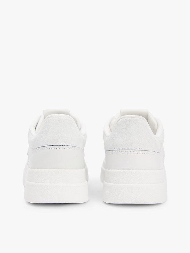 Leather Monogram Court Trainers