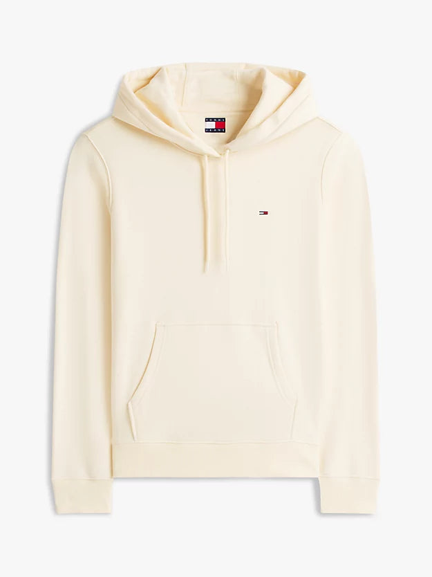 Flag Embroidery Fleece Drawstring Hoody