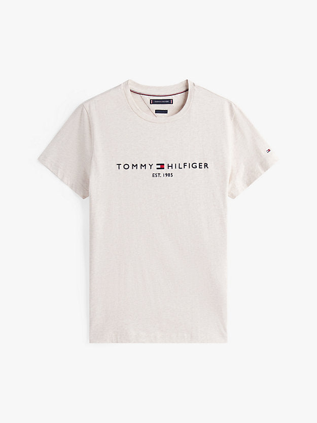 Logo Embroidery Slim Jersey T-Shirt