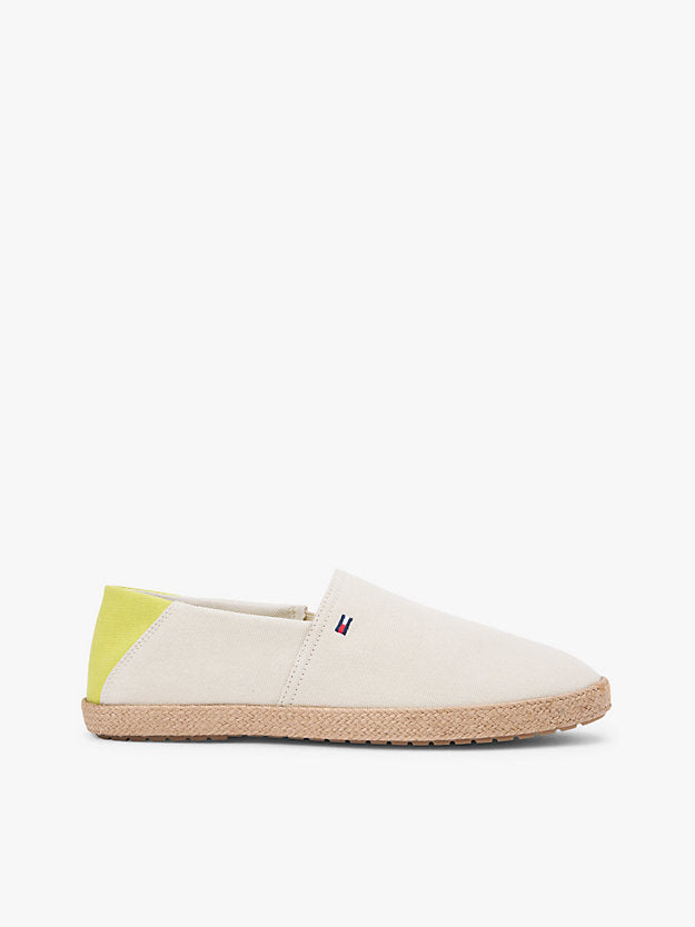 Flag Embroidery Canvas Espadrilles