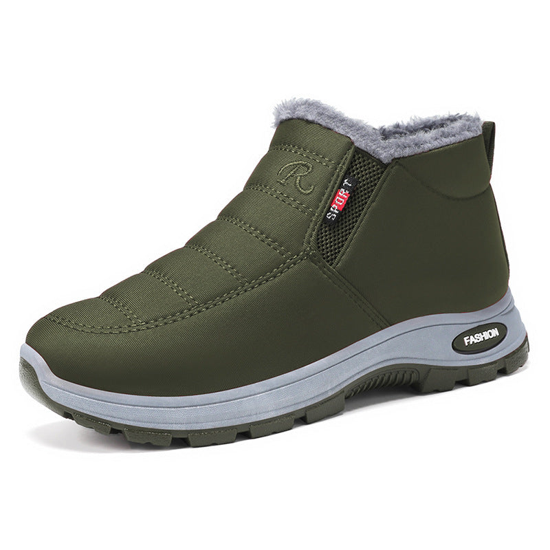 Damen-Schlupfstiefel mit Fleecefutter – warm, wasserdicht & rutschfest