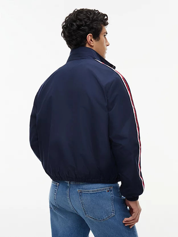 Global Stripe Tape Zip-Thru Jacket