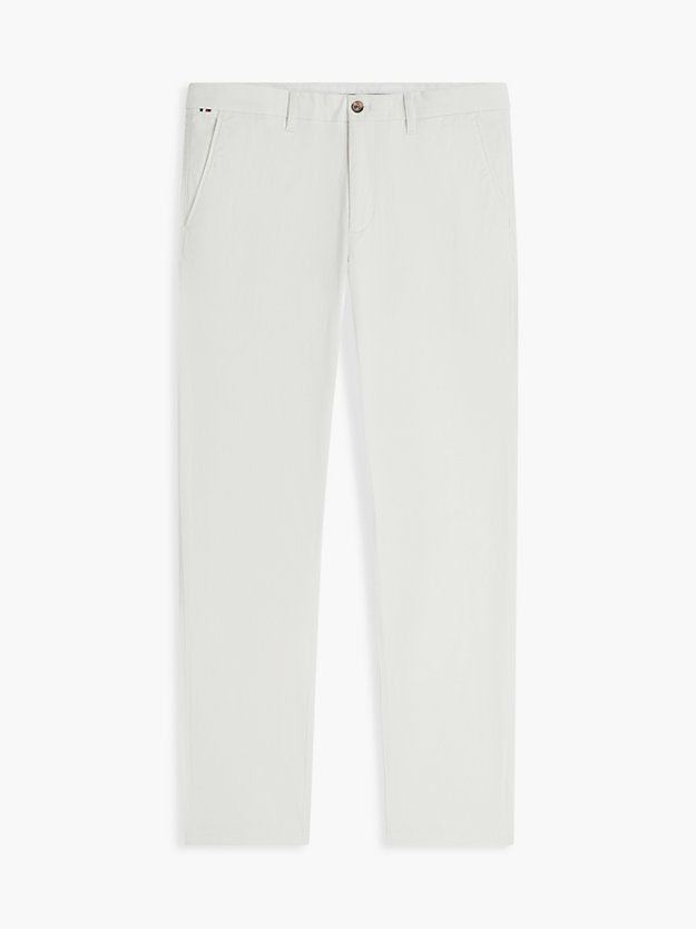 Denton Micro Print Straight Leg Chinos