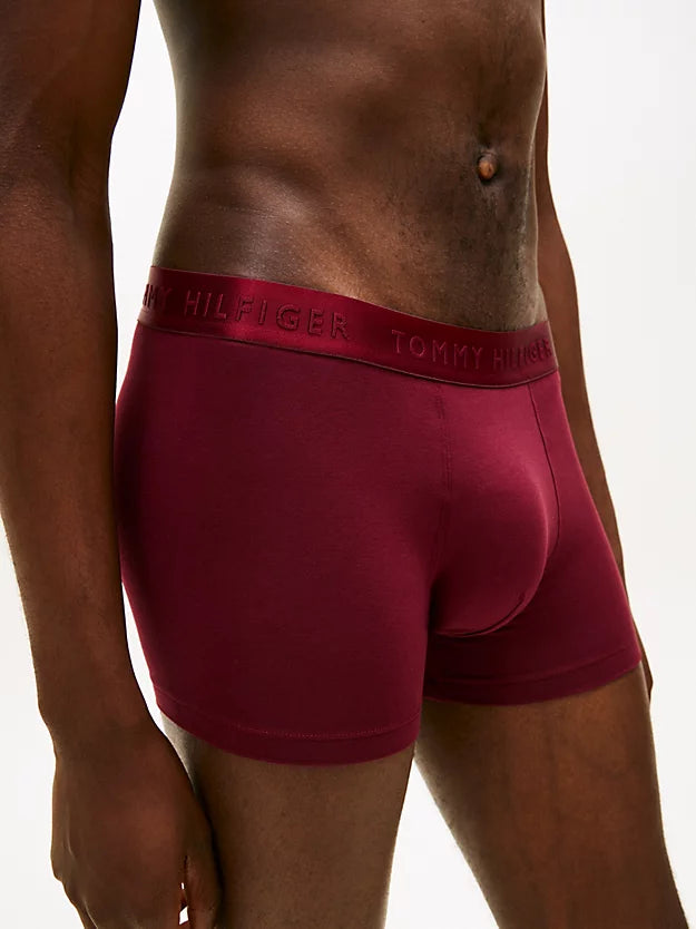 3-Pack Everyday Luxe Tonal Waistband Trunks
