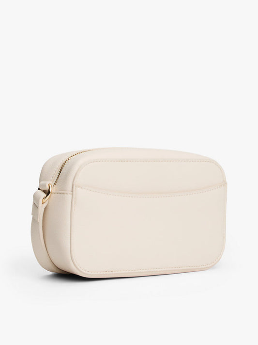 Metallic Logo Crossbody Camera Bag