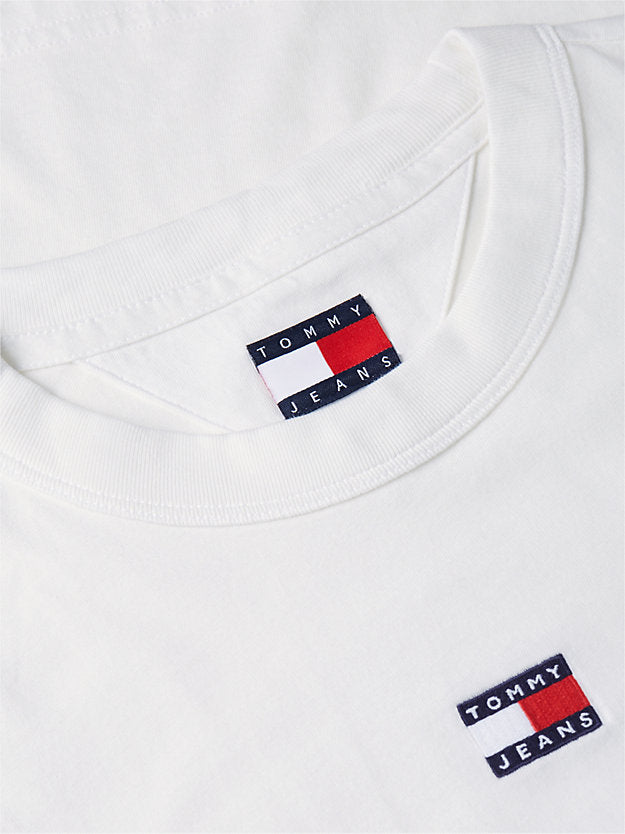 Badge Boxy Crew Neck T-Shirt