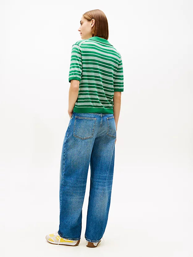 Short Sleeve Polo Jumper WiSilk
