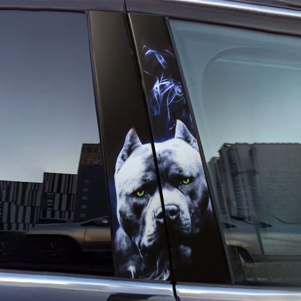 Hund Auto Tür Aufkleber