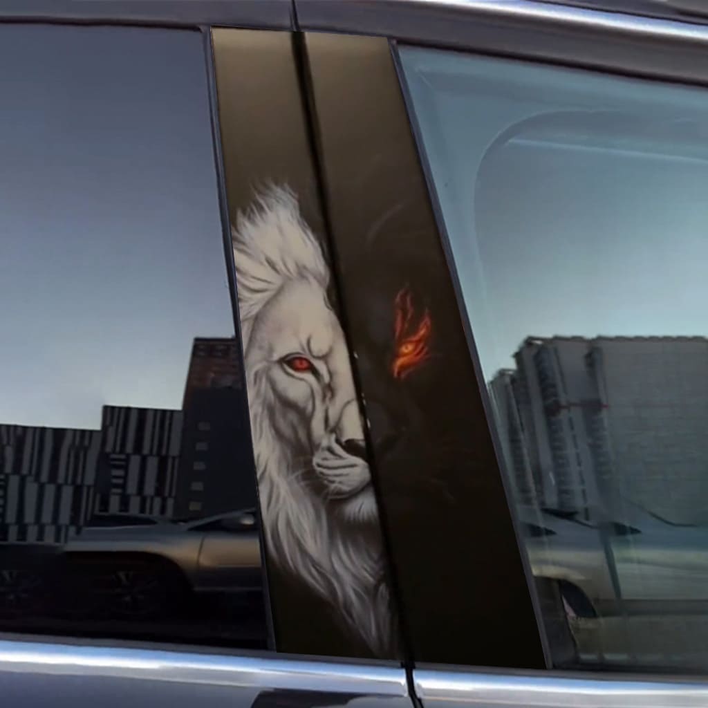 Lion Autotür-Aufkleber