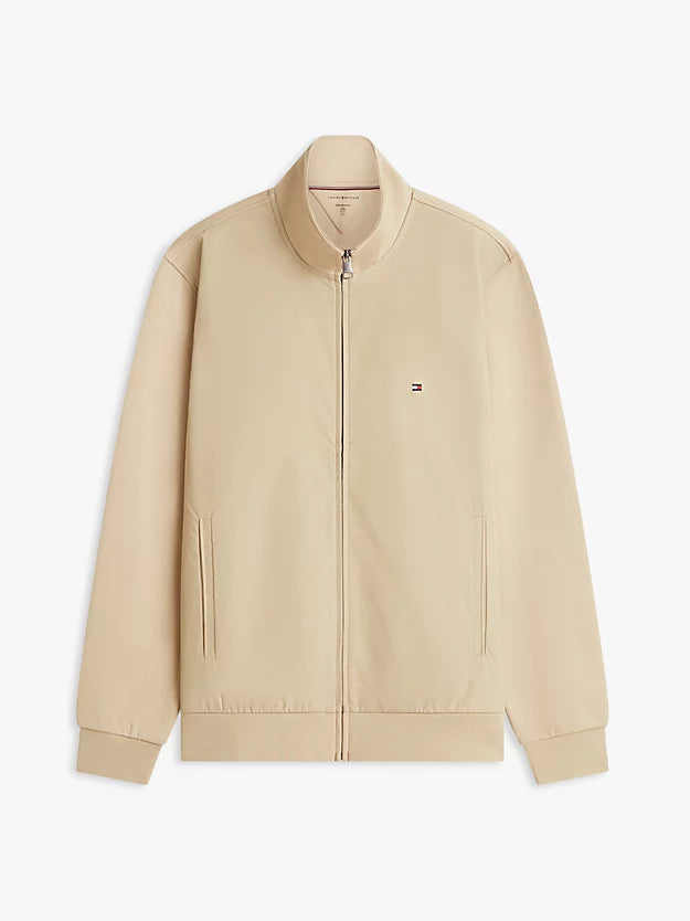 Intechno Knit Flag Embroidery Zip-Thru Jumper