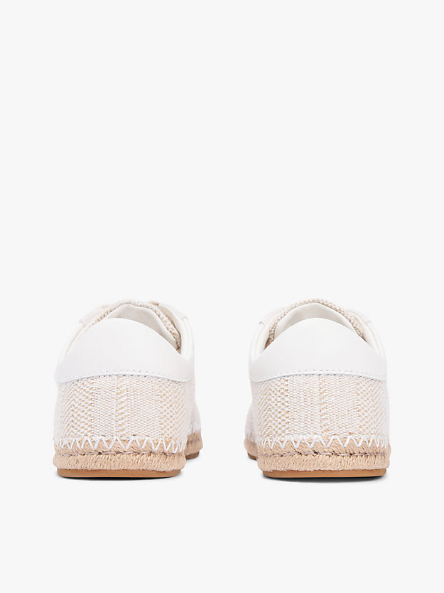 Woven Logo Embroidery Rope Trainers