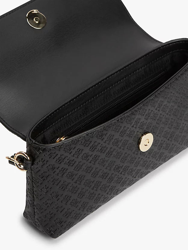 Debossed Logo Flap Pouch