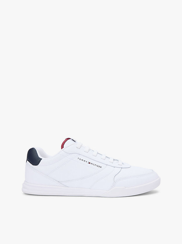 Contrast Heel Trainers WiLeather