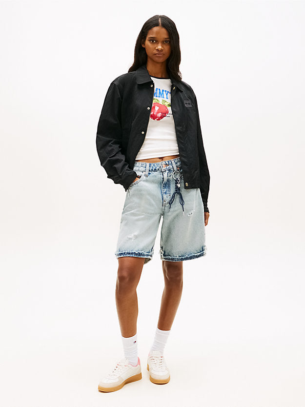 Badge Water Repellent Coach Jacket