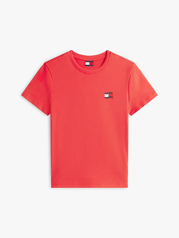 Wavy Flag Back Logo Jersey T-Shirt