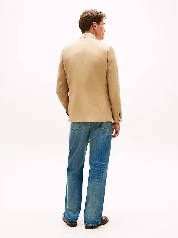 New York Label Washed Regular Fit Blazer