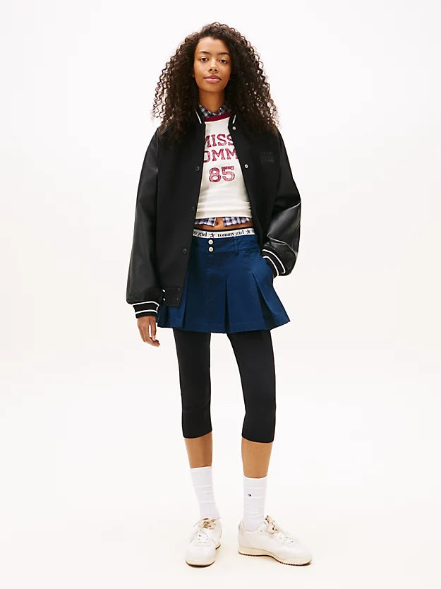 Relaxed Varsity Jacket WiWool