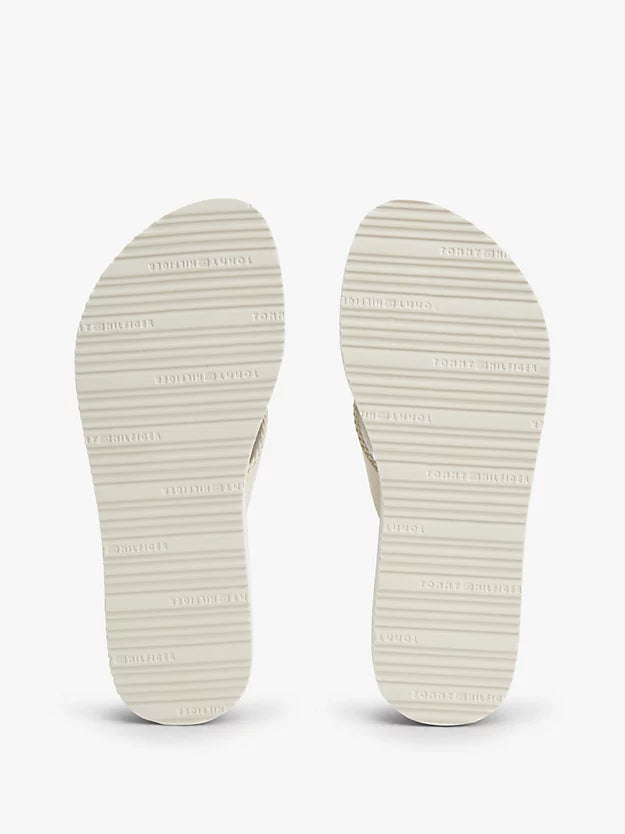 Monogram Wedge Heel Flip-Flops
