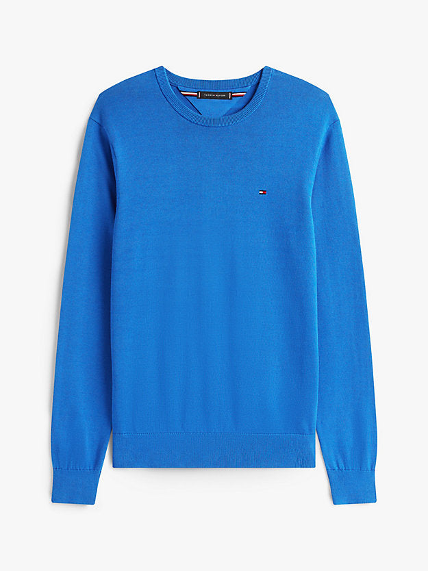Flag Embroidery Crew Neck Jumper