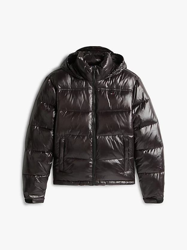 Packable Shiny Puffer Jacket