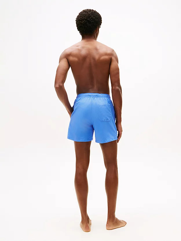 Flag Embroidery Mid LengSwim Shorts