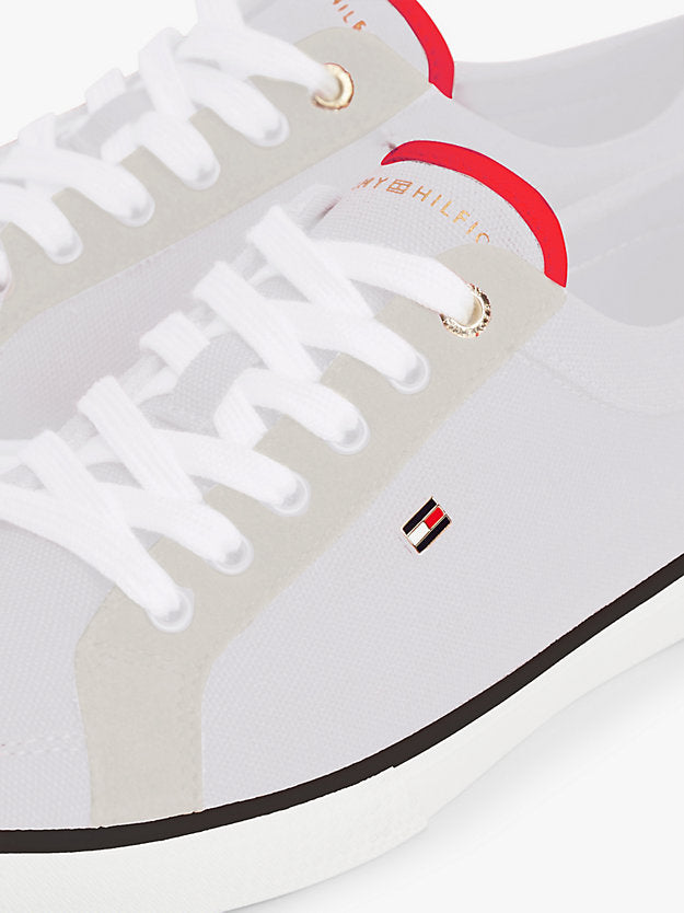 Canvas Enamel Flag Trainers