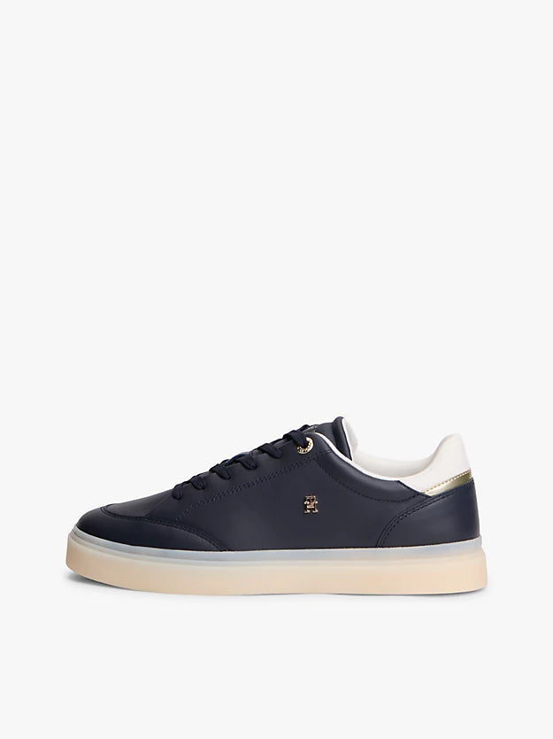 Monogram Leather Trainers
