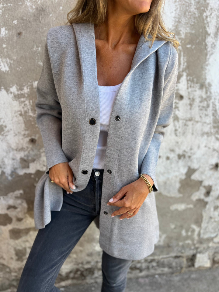 SOLDES EXCEPTIONNELS🔥 Veste à capuche décontractée boutonnée
