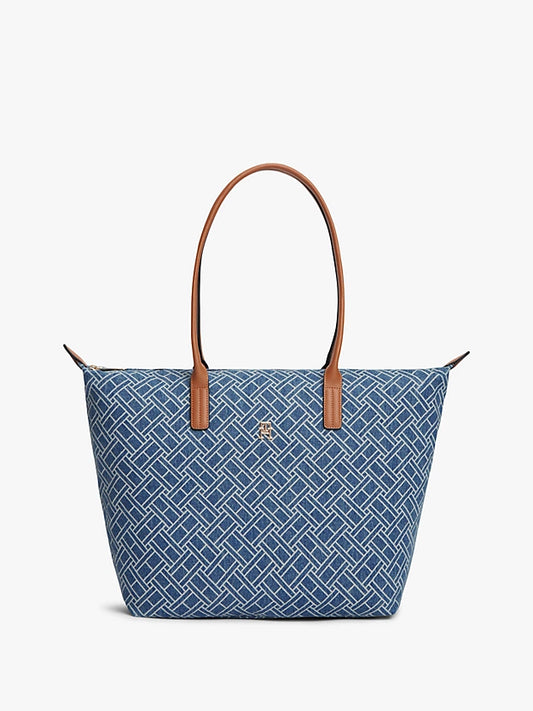 Flag Denim Tote Bag