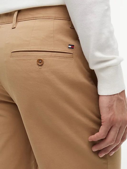 Denton Straight Fit Belted Chino Shorts