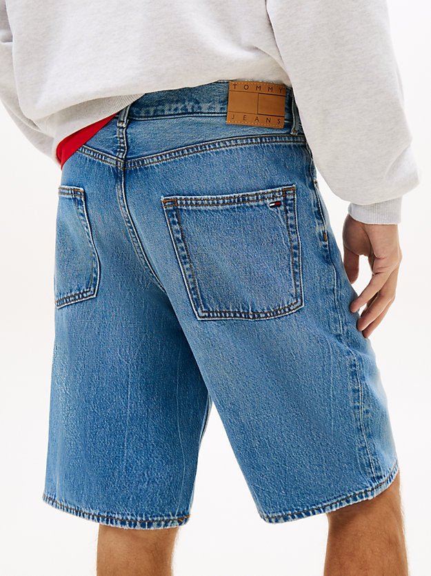 Jaimie Whiskered Relaxed Denim Shorts