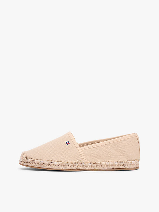 Flag Embroidery Canvas Espadrilles