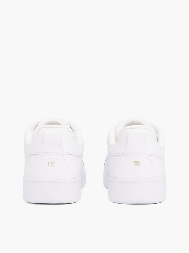 Leather Cupsole Court Trainers