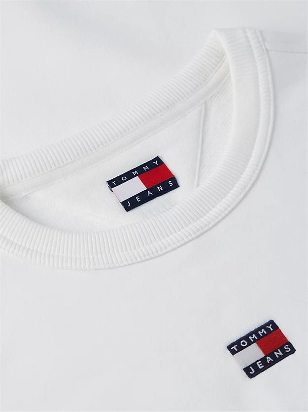 Badge Boxy Fleece Sweatshirt
