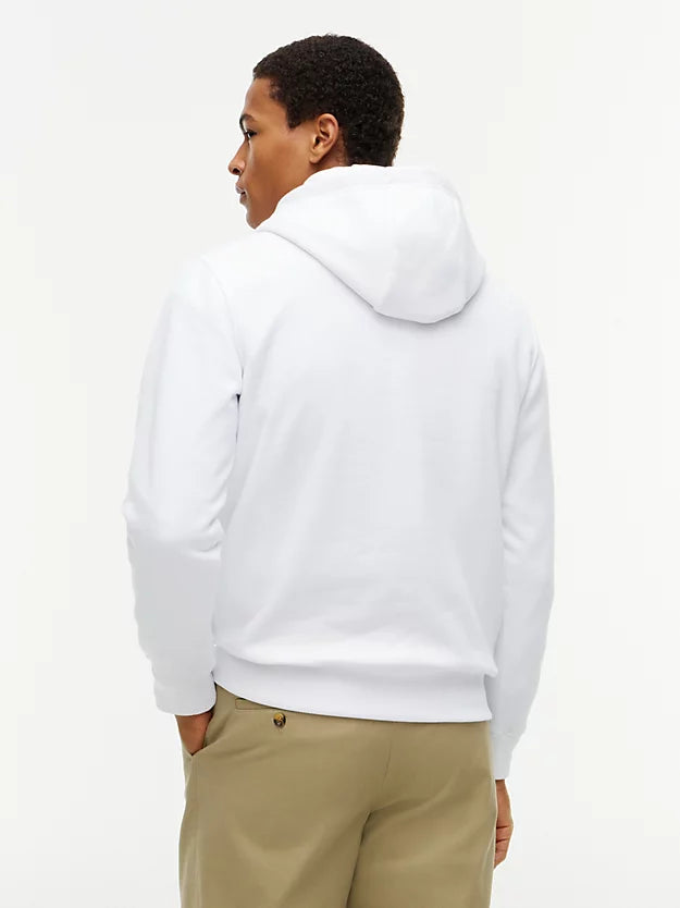 Logo Embroidery Fleece Hoody