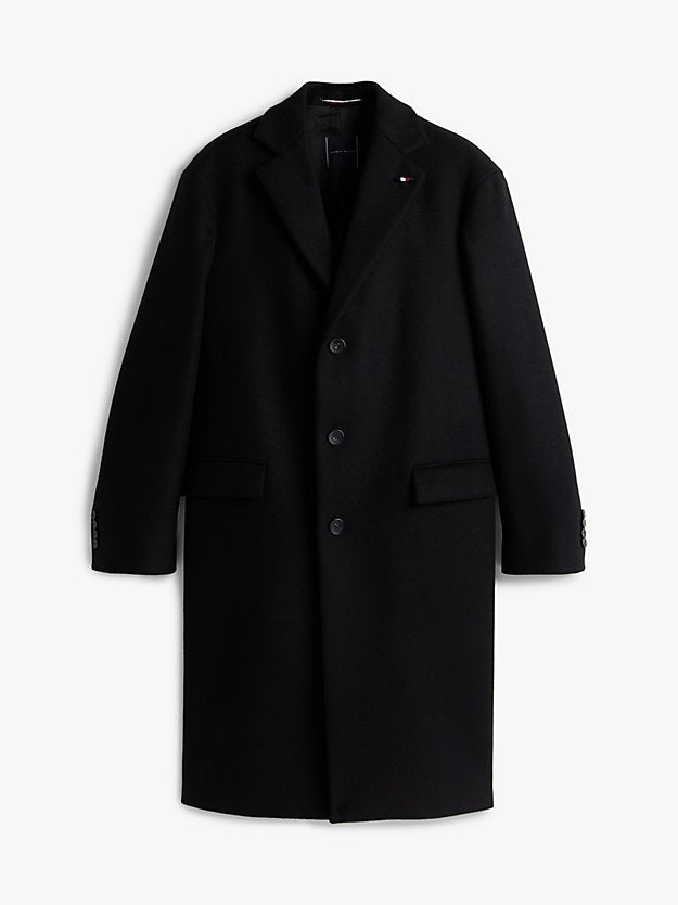 Single Breasted Longline Coat WiCashmere
