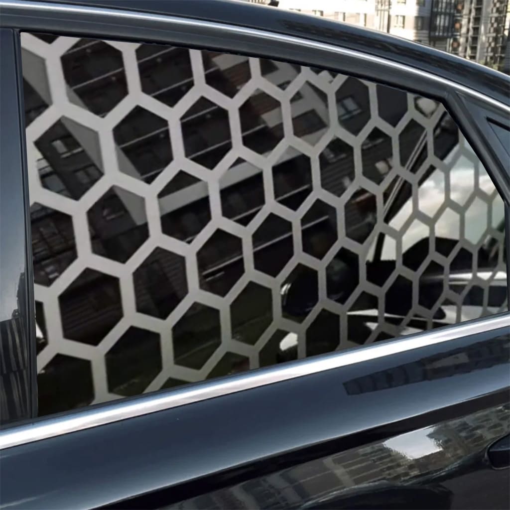 Waben-Autoaufkleber für Fenster
