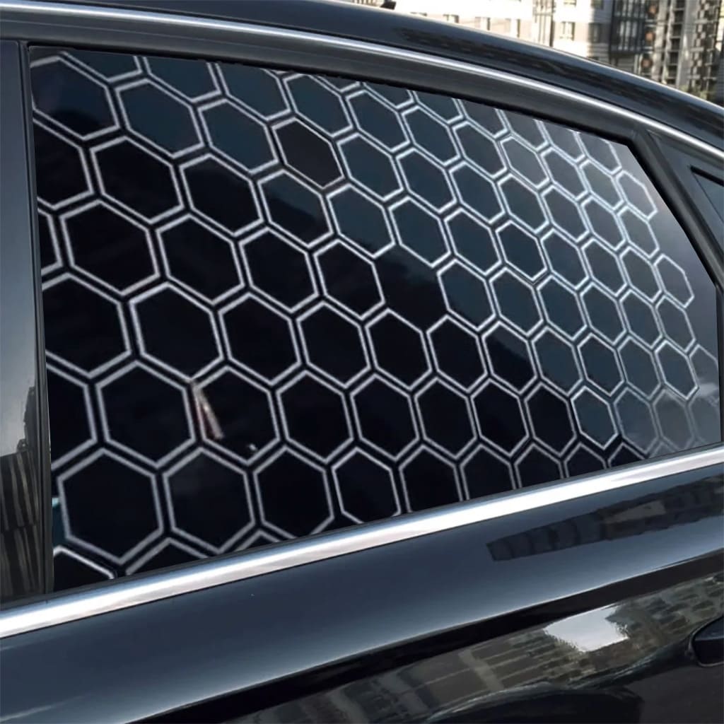 Waben-Autoaufkleber für Fenster