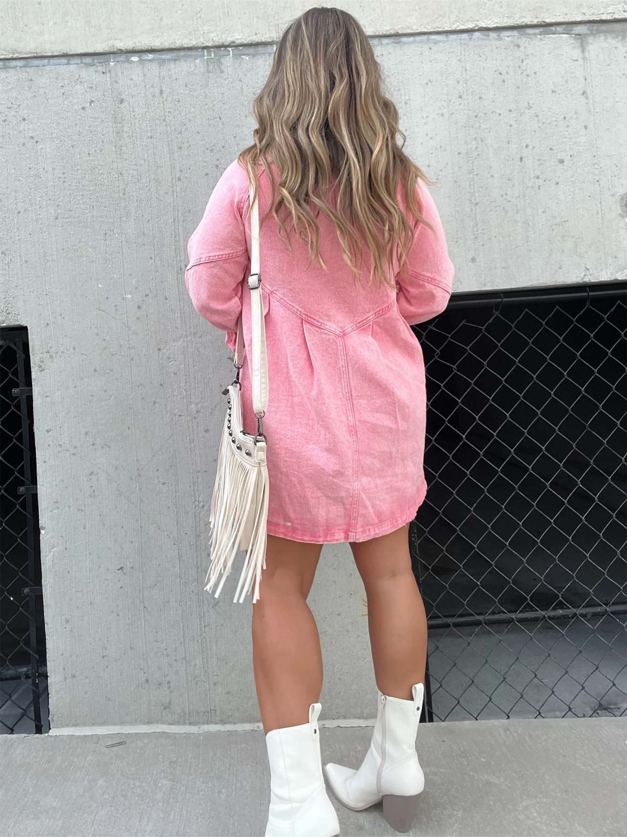 Nouvelle Robe en Jean Délavé à Manches Bouffantes (Achetez-en 2, Livraison Gratuite)