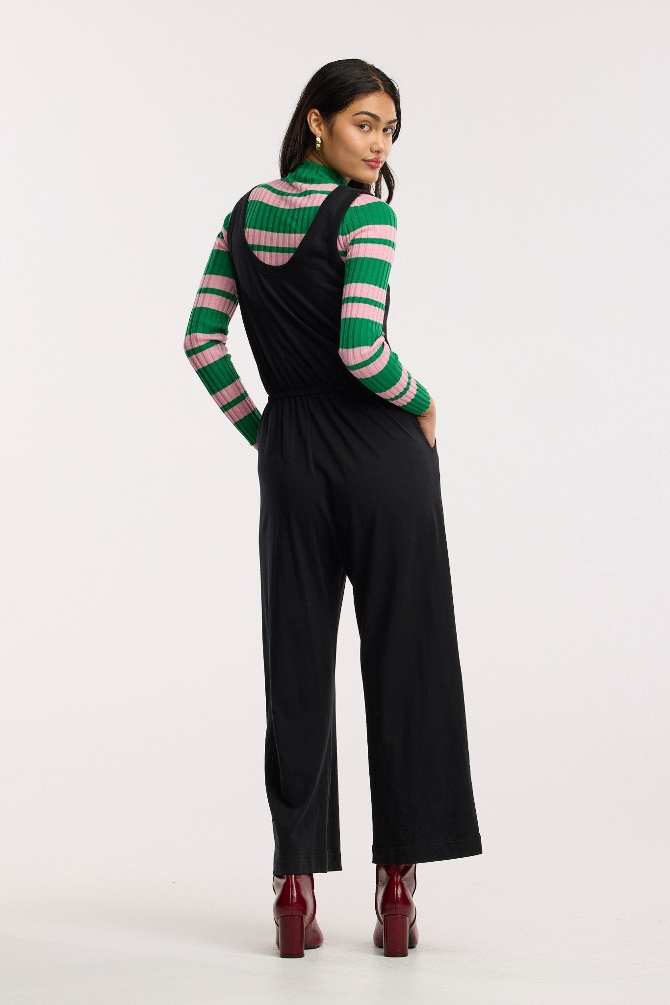 Organic Wide Leg Traveller Jumpsuit